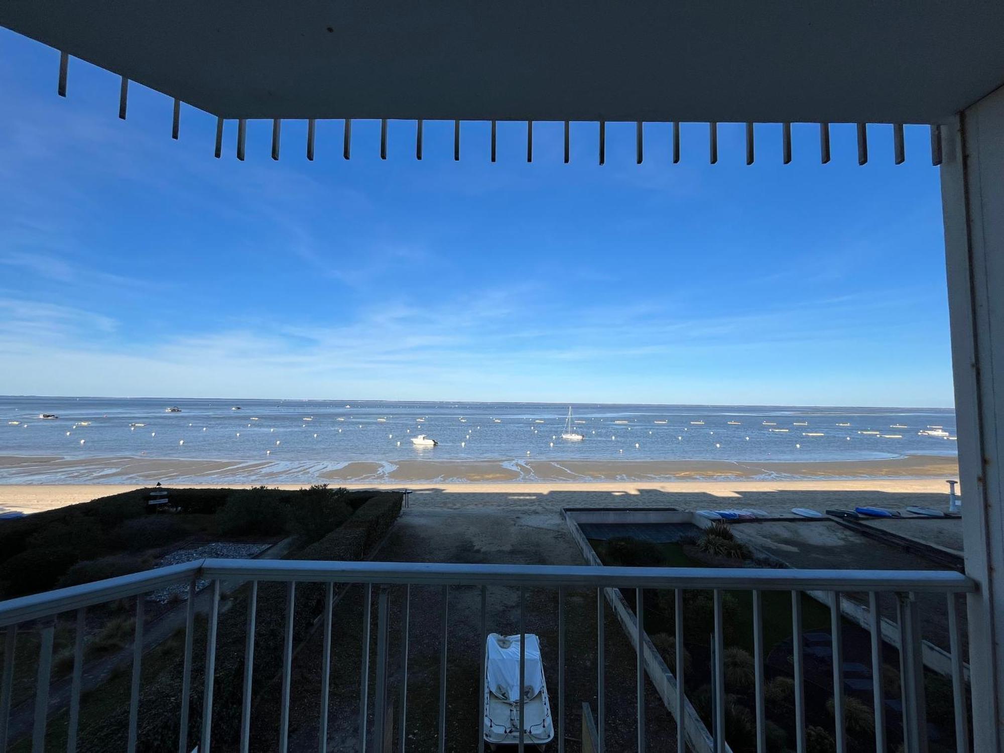 Duplex T1 Vue Mer A Arcachon - Acces Direct Plage - Quartier Aiguillon - Fr-1-319-71 Eksteriør bilde